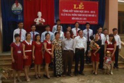 Trường THPT Trần Phú tổ chức Lễ tổng kết năm học 2014 – 2015 và Lễ tri ân và trưởng thành cho học sinh khối 12